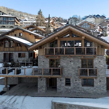 Chalet Spacieux Avec Bain Nordique, Hammam Et Vue Proche Des Pistes - Fr-1-570-66 Villa Saint-Martin-de-Belleville Eksteriør billede